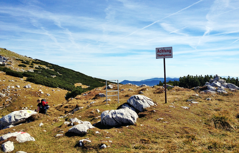 An der Grenze zu Slowenien – Etappe 10 Panoramaweg Südalpen