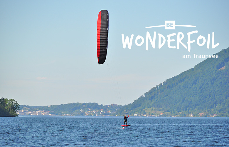 Be Wonderfoil am Traunsee in Ebensee