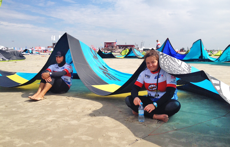 Beim warten am Strand – Kitesurfworldcup St Peter Ording