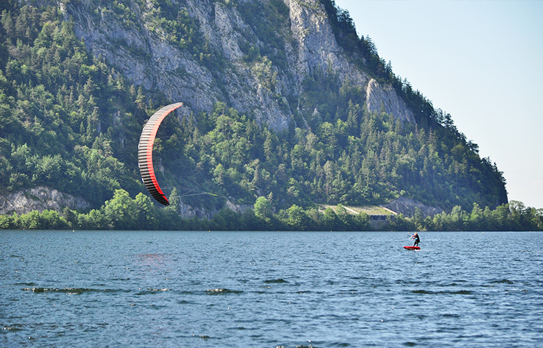Foiltraining in Ebensee am Traunsee