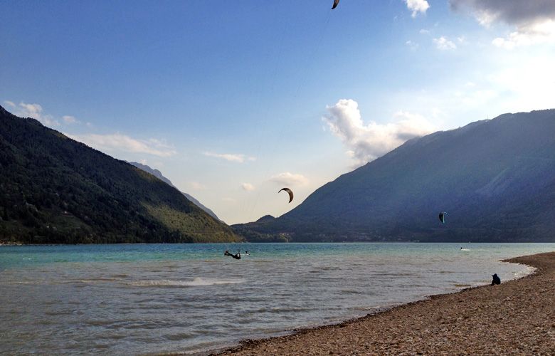Kitespot Lago di Santa Croce – Abendsession bis der Wind aufhört
