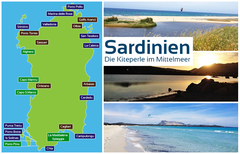 Sardinien – Die Kiteperle im Mittelmeer, eine Zusammenfassung – Kitesurfen Sardinien