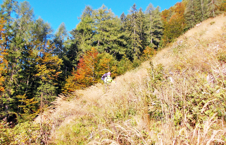 Weiter gehts nach dem Eselsattel – 4. Etappe Panoramaweg Südalpen