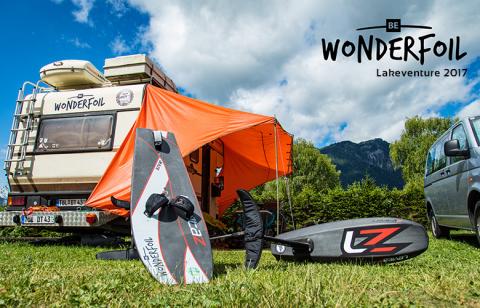 Be Wonderfoil beim Lakeventure 2017 am Traunsee in Oberösterreich