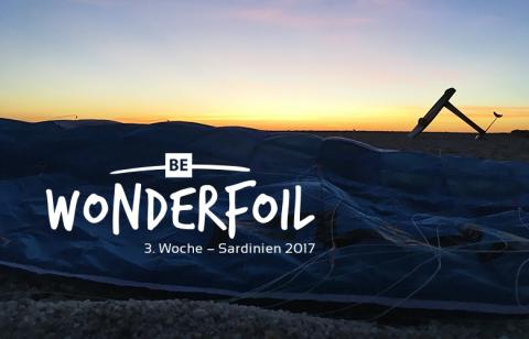 Be Wonderfoil auf Sardinien - 4. Woche im Oktober